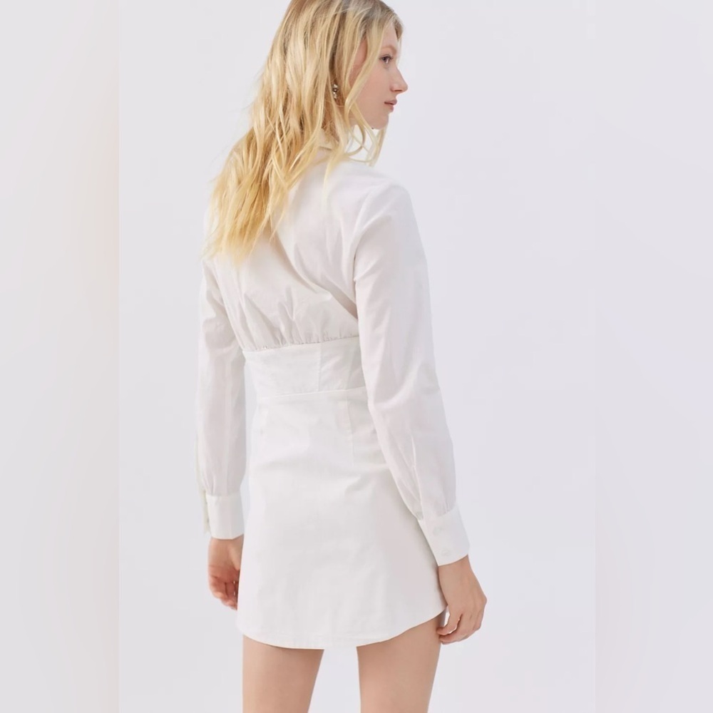 UO Phoebe Long Sleeve Corset Mini Dress - Picture 15 of 16